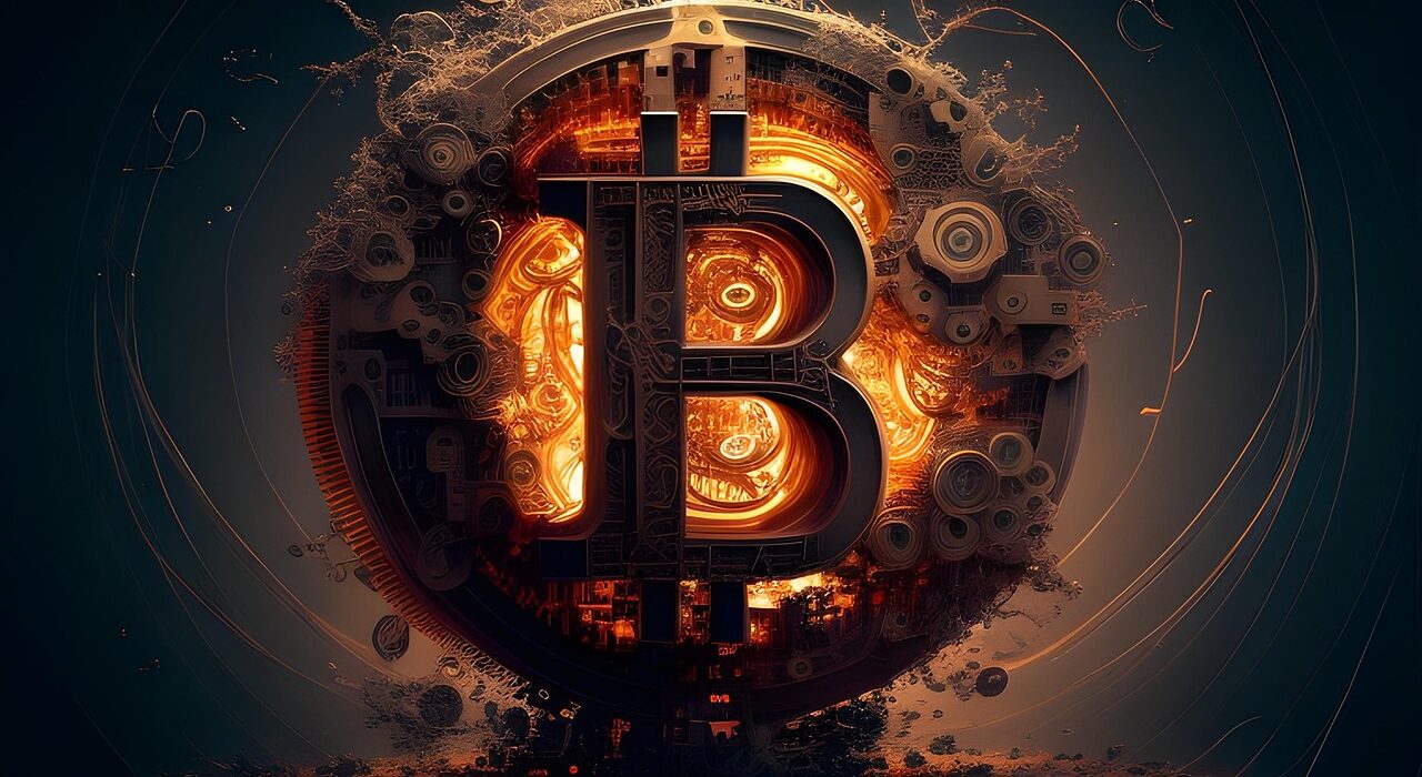Bitcoin logo i cena iznad 120.000 dolara“